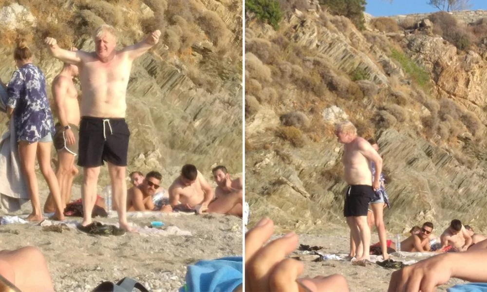 «Έργα και ημέρες» του Μπόρις Τζόνσον στην Εύβοια - Τι έκανε στην Ελλάδα